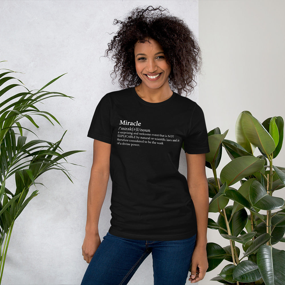 Unexplained Miracles Unisex t-shirt